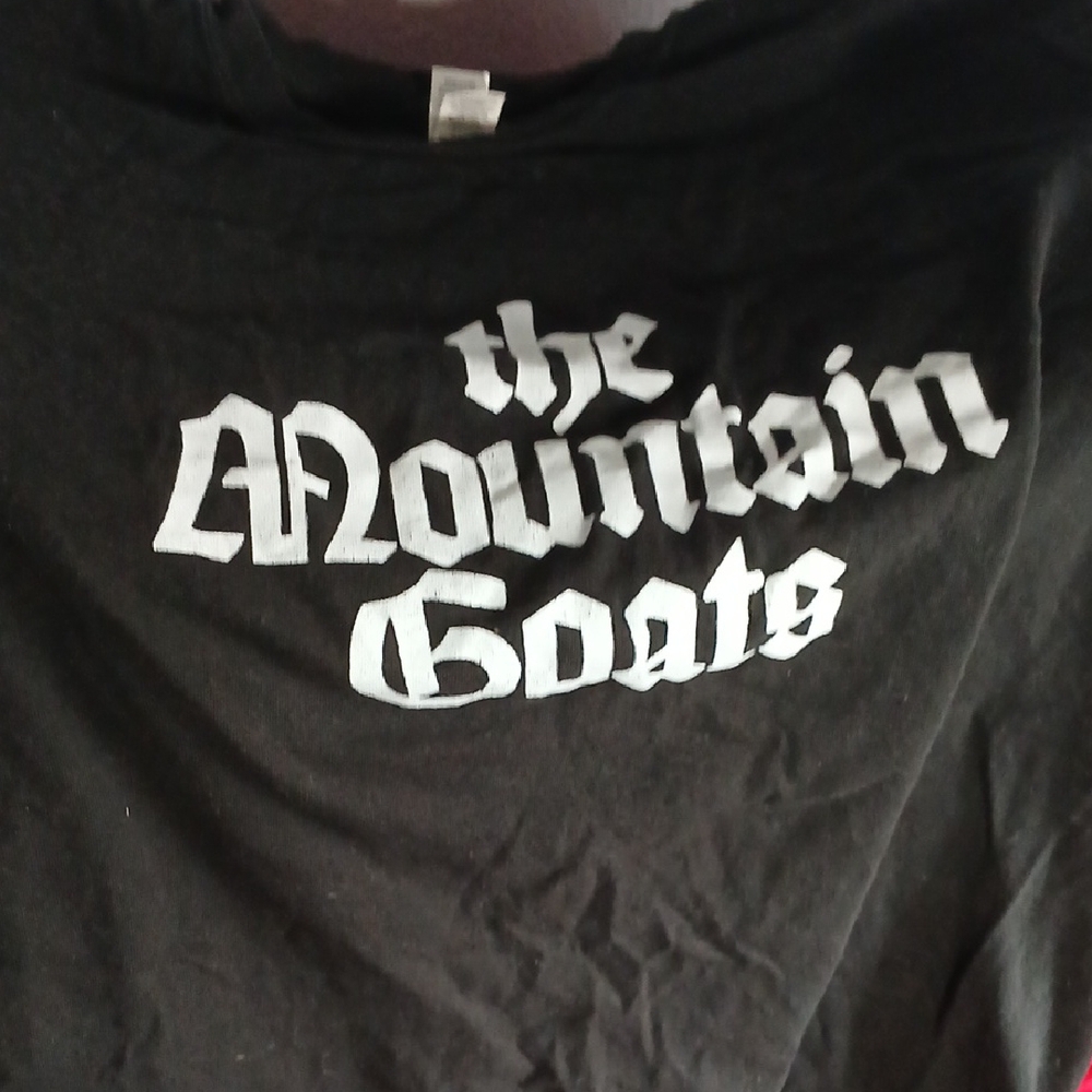 The Mountain Goats Black Short Sleeve Tee
